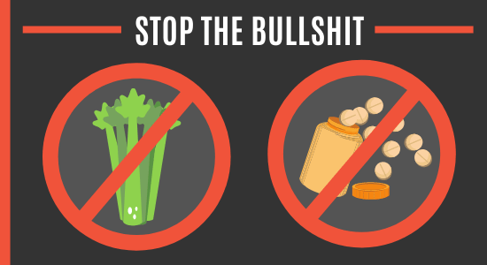 Stop The Bullshit - Sellerie & Tabletten