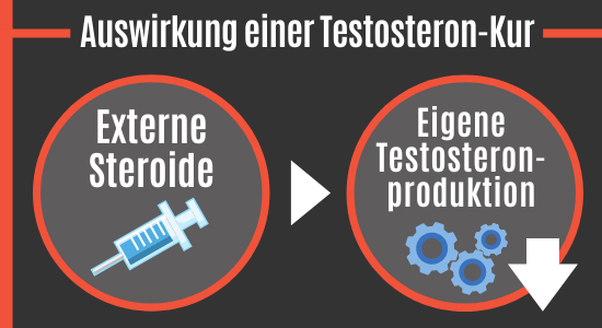 Auswirkungen einer Testosteron-Kur