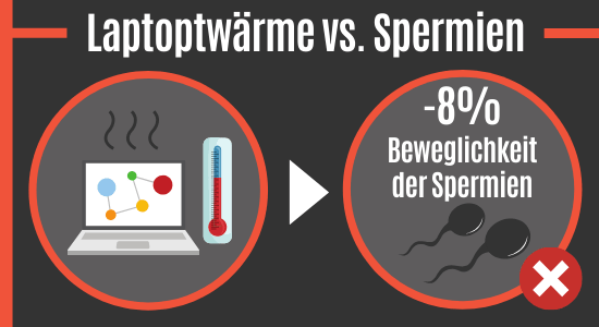 Laptopwärme vs. Spermien
