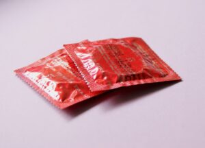 red condoms, contraception, contraceptives